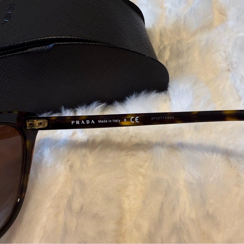 Prada Tortoise Shell Sunglasses (NO BOX) - Picture 3 of 6
